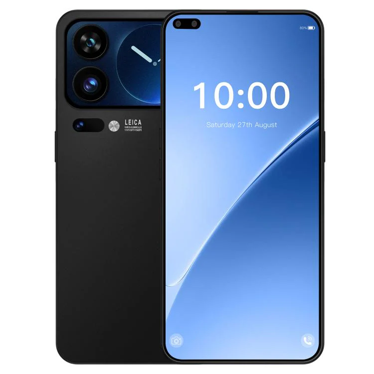 M17 Pro Max / C300, 8GB+128GB, 6.6 inch Android 10 MTK6873 Octa Core, Network: 5G, Dual SIM, Plug:UK Plug(Black)