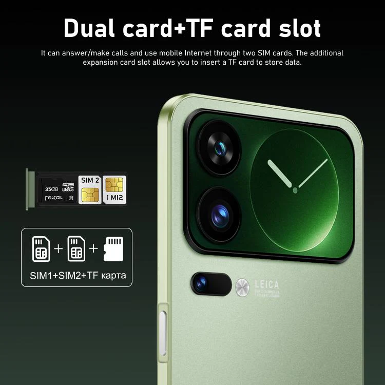 M17 Pro Max / C300, 8GB+128GB, 6.6 inch Android 10 MTK6873 Octa Core, Network: 5G, Dual SIM, Plug:UK Plug(Green) - Image 16