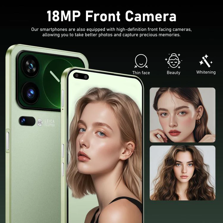 M17 Pro Max / C300, 8GB+128GB, 6.6 inch Android 10 MTK6873 Octa Core, Network: 5G, Dual SIM, Plug:UK Plug(White) - Image 9