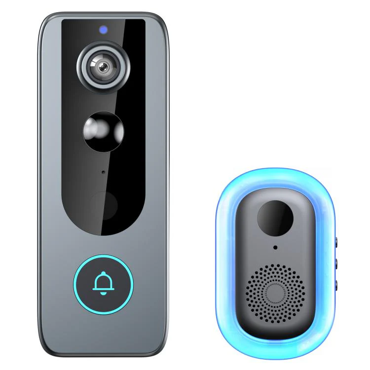 M20 High Definition Night Vision Wireless Two-Way Intercom Video Doorbell(Black)