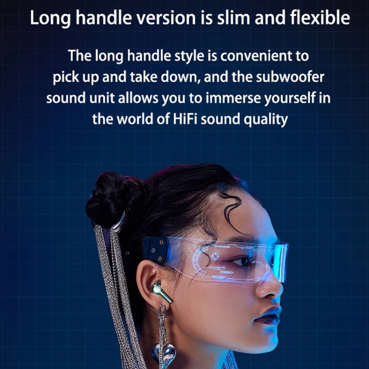 M21 2pairs Bluetooth 5.2 Earphones TWS Wireless Couple Noise Canceling Waterproof Earbuds(Black) - Image 5