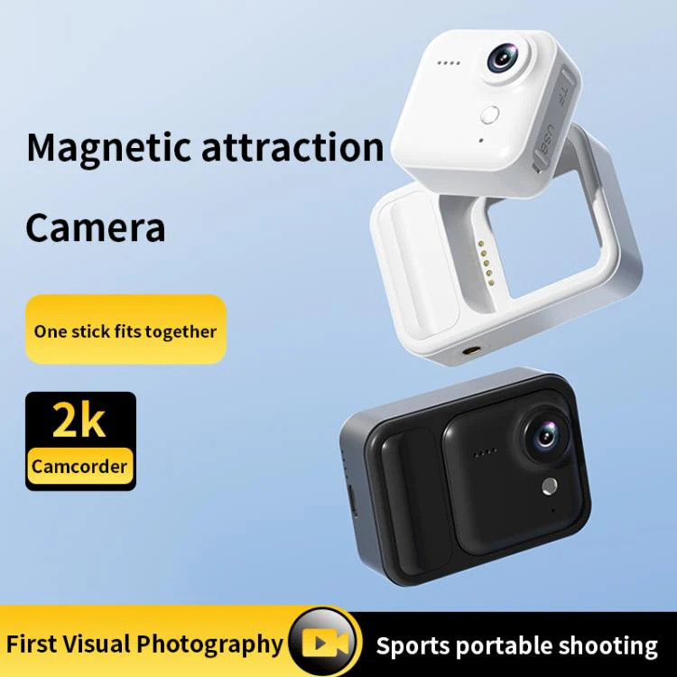 M36 1.54 inch HD Screen Magnetic Detachable Action Camera(White) - Image 7