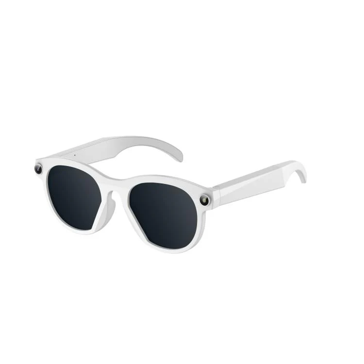 M88-S 8MP AI Smart Glasses, Support Bluetooth Call / AI Voice Assistant / Music Control(White Black)
