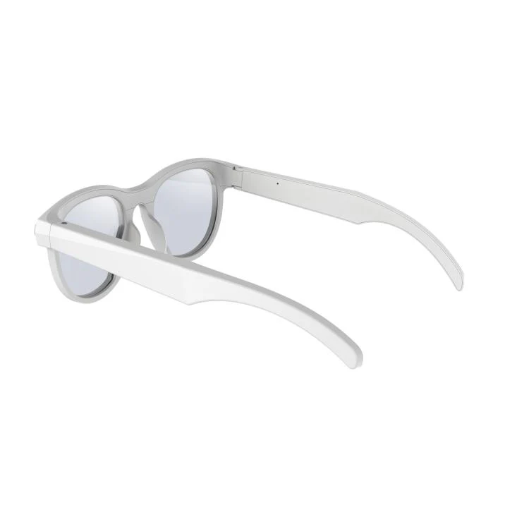 M88-S 8MP AI Smart Glasses, Support Bluetooth Call / AI Voice Assistant / Music Control(White Transparent) - Image 4