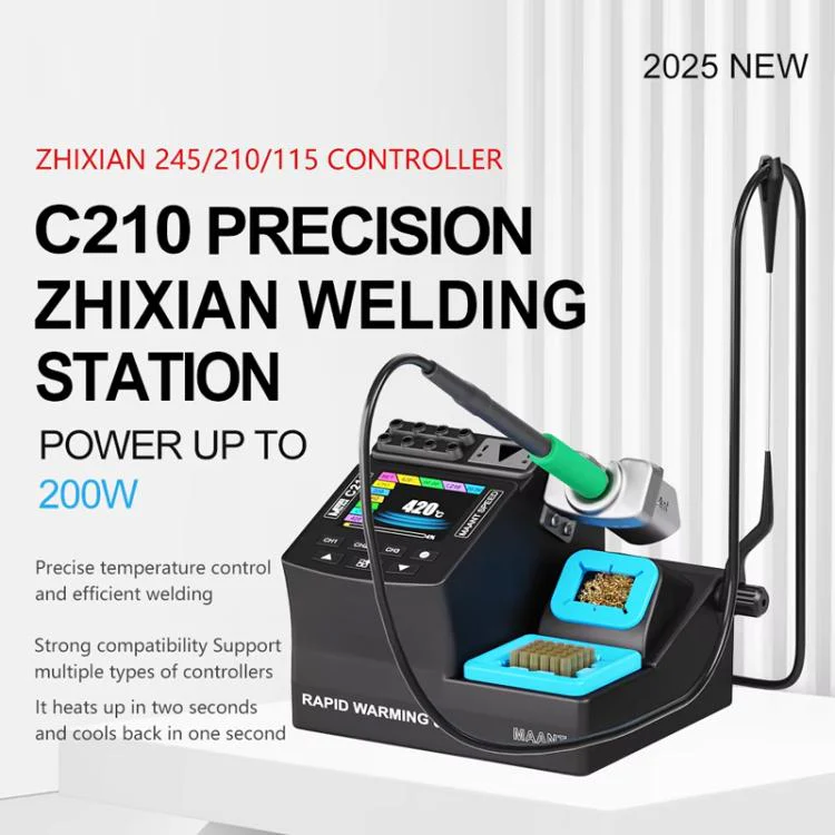 MaAnt 200W Precision Digital Display Welding Station, Model:C115(UK Plug) - Image 2