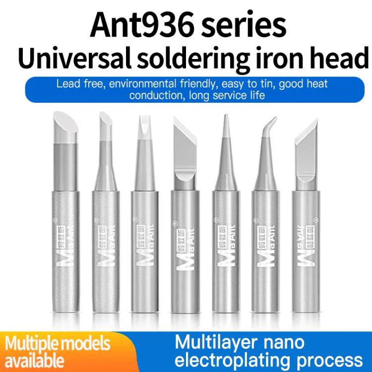 MaAnt ANT936 Series Lead-free Environmental Protection Universal Soldering Iron Tips, Model:2.4D - Image 2