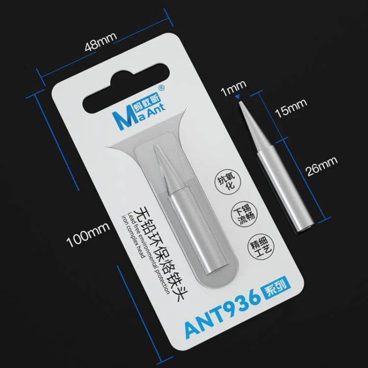 MaAnt ANT936 Series Lead-free Environmental Protection Universal Soldering Iron Tips, Model:4C - Image 12