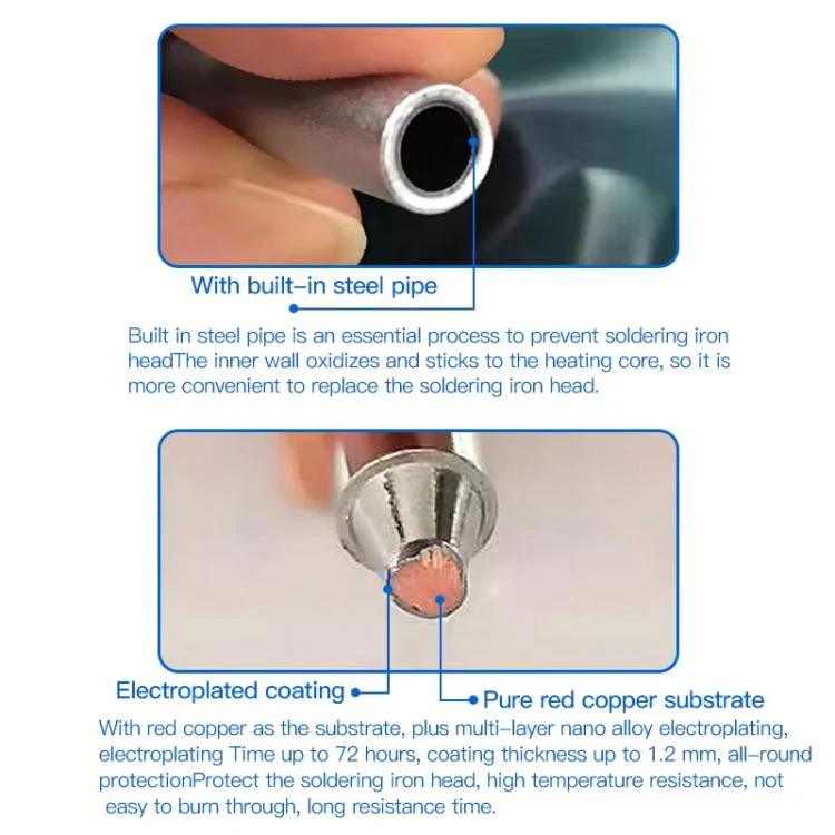 MaAnt ANT936 Series Lead-free Environmental Protection Universal Soldering Iron Tips, Model:B - Image 6