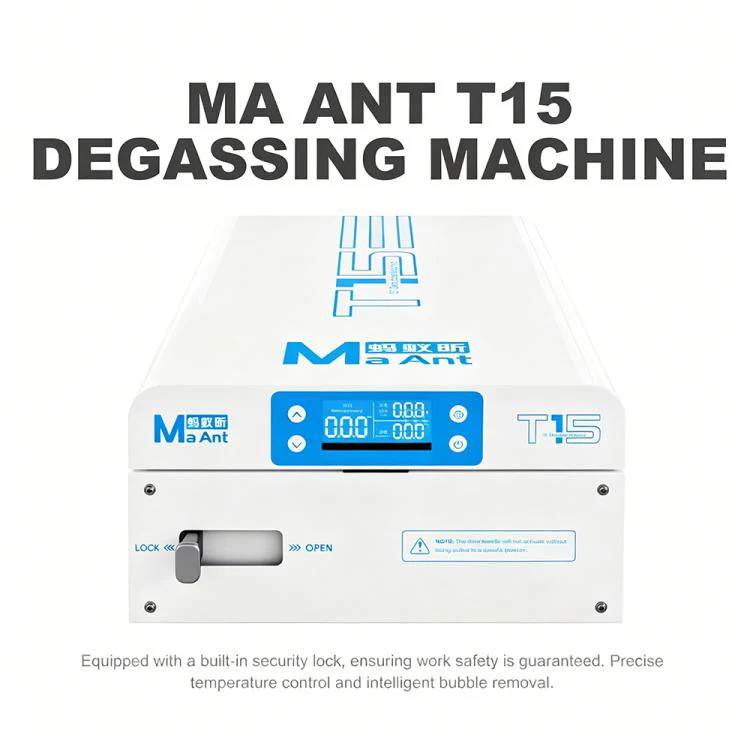 MaAnt T15 15 inch LCD Screen Smart All-in-One Defoamer Machine, Plug:US Plug - Image 3