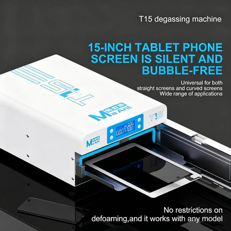 MaAnt T15 15 inch LCD Screen Smart All-in-One Defoamer Machine, Plug:US Plug - Image 4