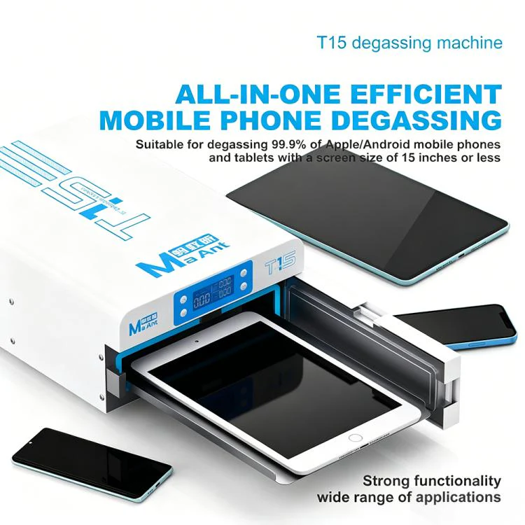 MaAnt T15 15 inch LCD Screen Smart All-in-One Defoamer Machine, Plug:US Plug - Image 7