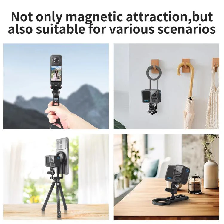 Magnetic Action Camera Mount Base For DJI Action 5 Pro/4/3/2 Quick Release - Image 14