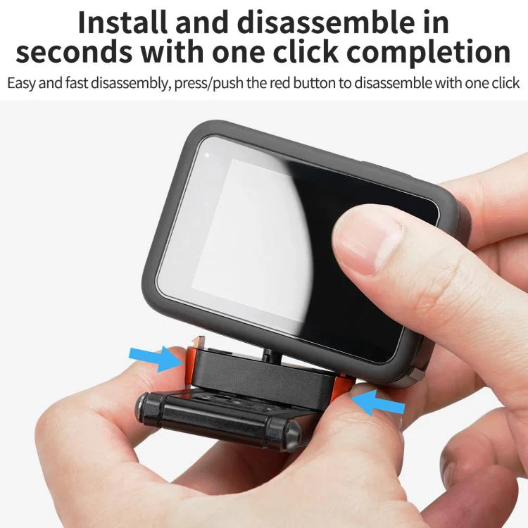 Magnetic Action Camera Mount Base For DJI Action 5 Pro/4/3/2 Quick Release - Image 8