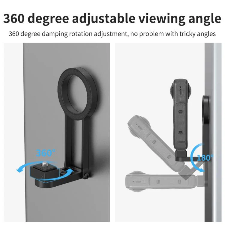 Magnetic Action Camera Mount Base For Insta360 GO 3/3S Quick Release - Image 7