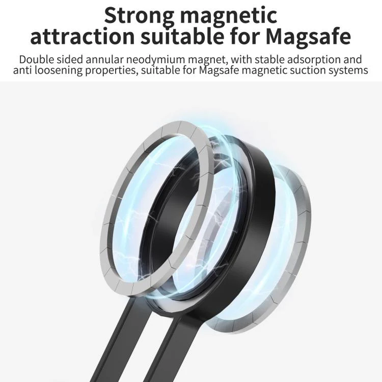 Magnetic Action Camera Mount Base Universal 2-Prong Ball Joint - Image 11