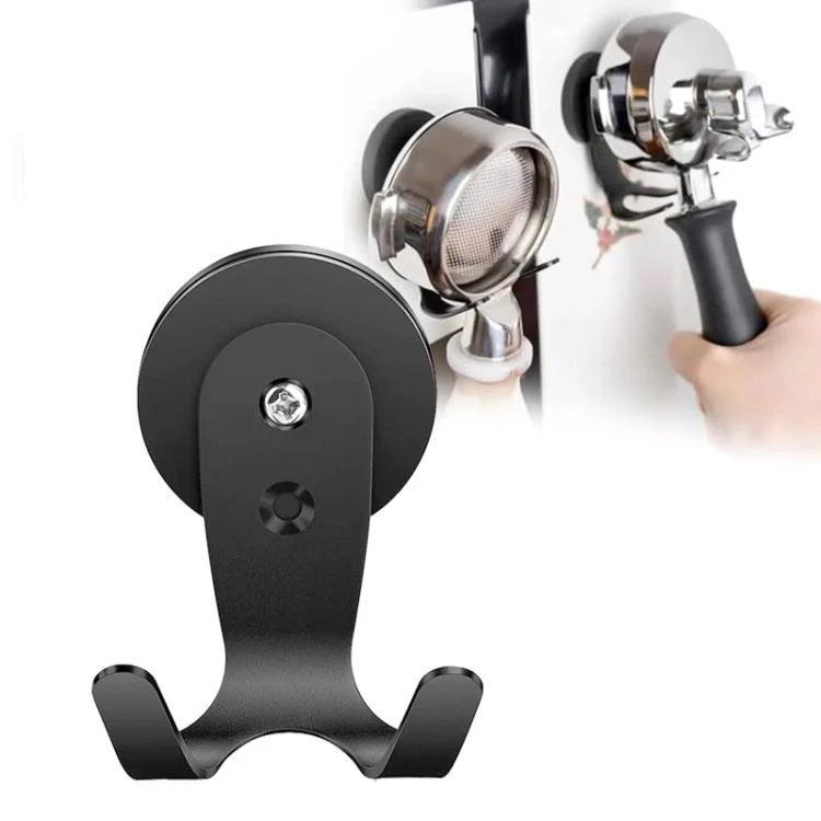 Magnetic Hooks for Ninja ES601 Coffee Machines Coffee Handle Storage Rack(Black)