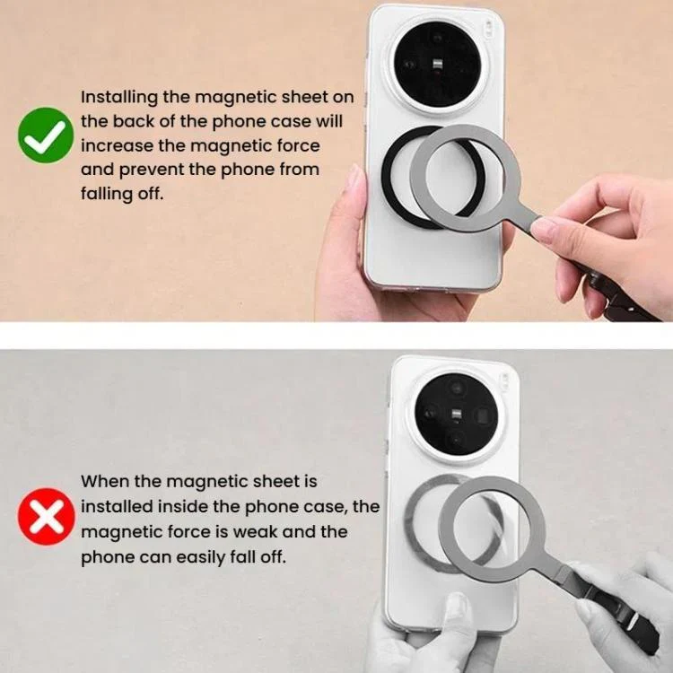 Magsafe Mobile Phone Magnetic Holder Desktop Tripod(Silver Gray) - Image 12