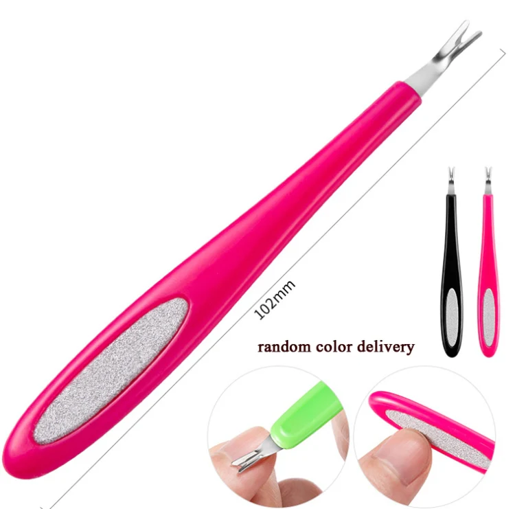 Manicure Tool Set Fingernails Word Cut Set, Specification: Transparent Semi-post Large Set - Image 5