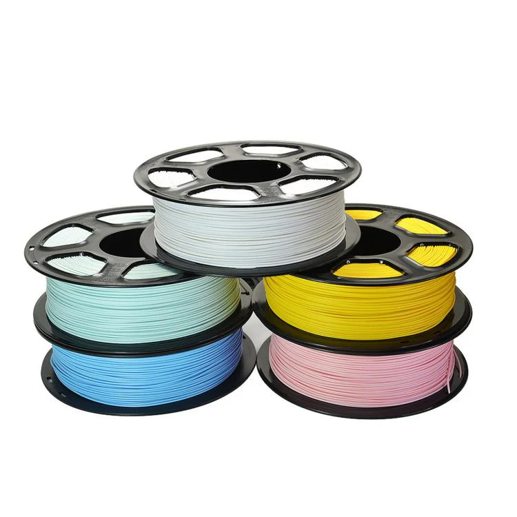 Matte PLA 3D Printer Filament 1.75mm 1kg Spool Flat Low-Gloss Finish High Toughness 3D Printing Material(Army Green) - Image 2