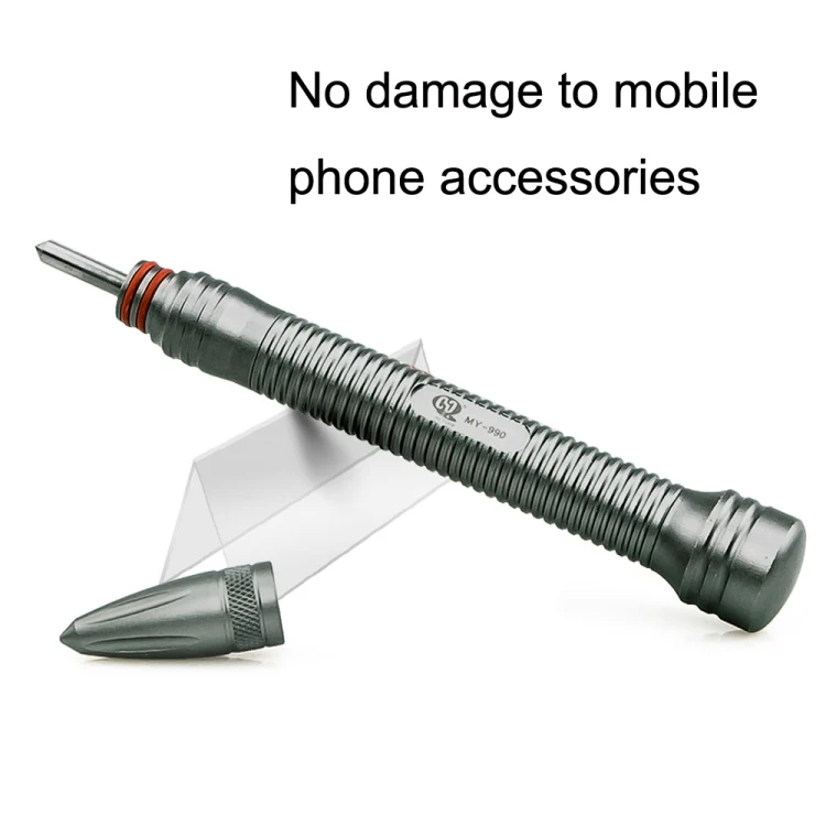 MaYuan Protect Glass Back Cover Broken Screen Pen Phone Glass Blasting Pen(Black) - Image 2