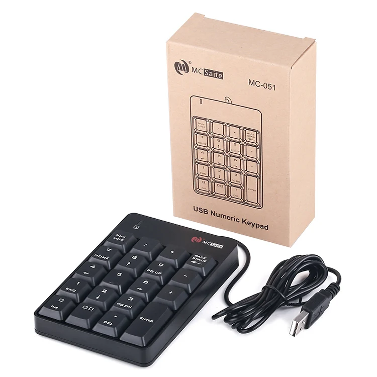 MC Saite MC-051 19 Keys Wired Numeric Keyboard - Image 4