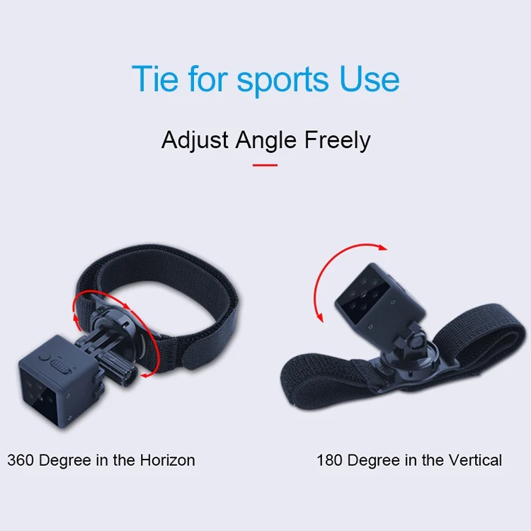 MD25 1080P Wearable Smart HD Camera Wireless Sport Camera, Support Infrared Night Vision / Motion Detection / TF Card - Image 13