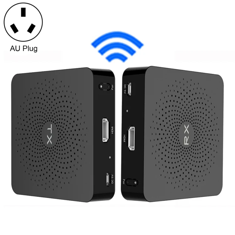 Measy W2H 60GHz 1080P Ultra HD Wireless Transmission Kit, Transmission Distance: 30m, AU Plug