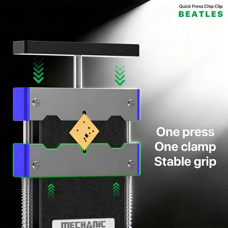 MECHANIC BEATLES BGA CPU IC Adhesive Removal Quick-Press Chip Fixture - Image 3