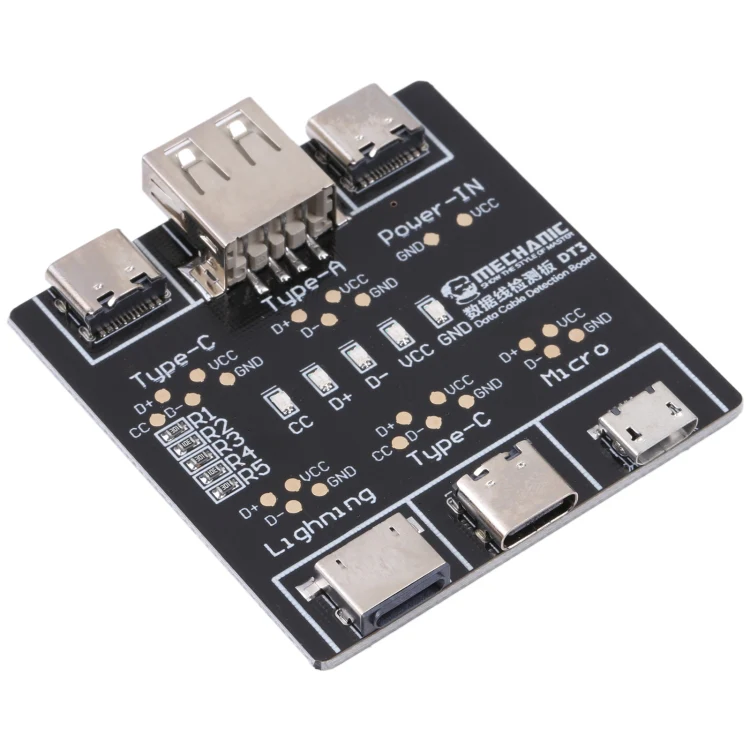 MECHANIC DT3 USB Data Cable Detection Board Short Circuit On-Off Switching Tester - Image 2
