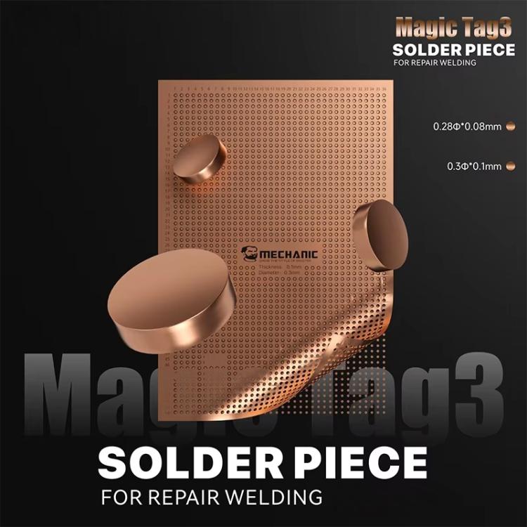 MECHANIC Magic Tag 3 Solder Piece, Specification:0.08x0.28mm + 0.1x0.3mm - Image 3