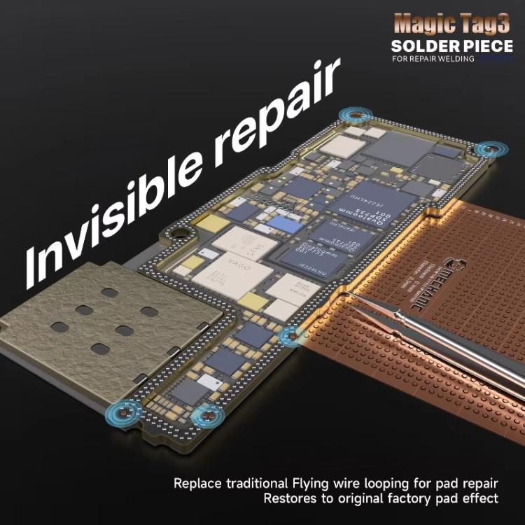MECHANIC Magic Tag 3 Solder Piece, Specification:0.08x0.28mm - Image 5