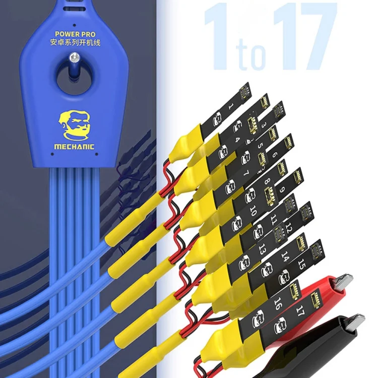 Mechanic Power Pro 17 in 1 Mobile Phone Power Supply Test Cable for Android - Image 7