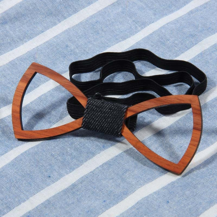 Men Ties Handmade Wooden Bow Ties, Color: Flower Window - Image 5
