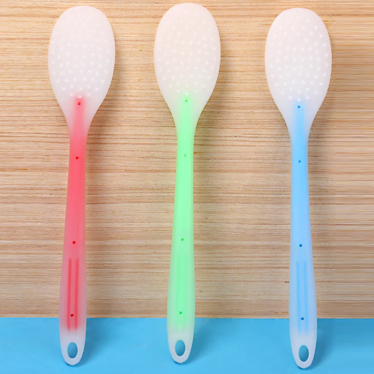 Meridian Points Gua Sha Patting Board Silicone Palm Massage Whacker, Style: Green 38cm - Image 2