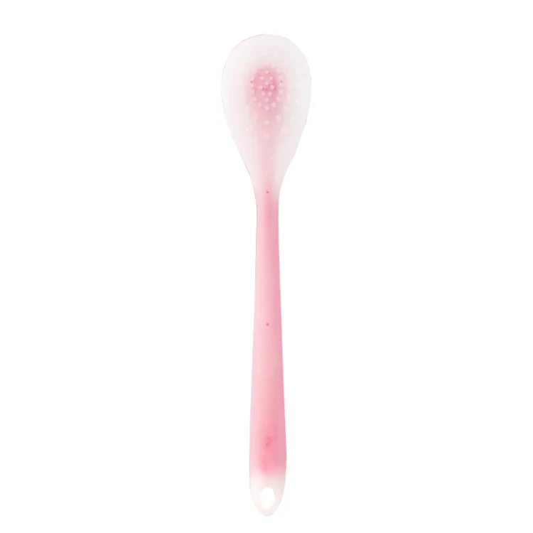 Meridian Points Gua Sha Patting Board Silicone Palm Massage Whacker, Style: Pink 38cm