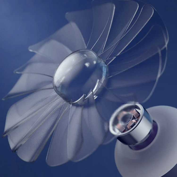 MF023 Airplane Night Light Ceiling Fan Household USB Remote Control Fan(White) - Image 5