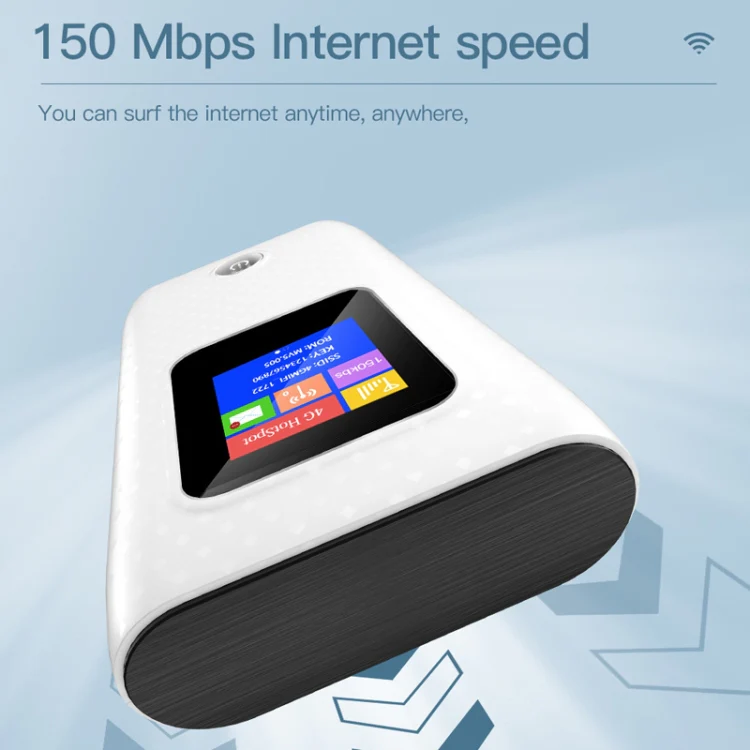 MF905C EU 4G LTE WIFI Router Portable 6000mAh Charging Treasure Wireless Hotspot 150Mbps Pocket Mobile Modem - Image 6