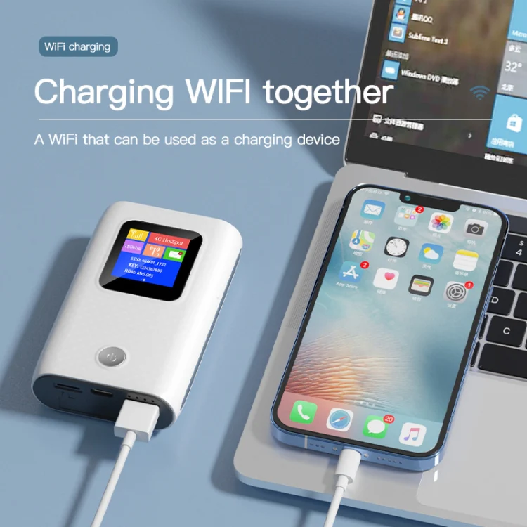 MF905C EU 4G LTE WIFI Router Portable 6000mAh Charging Treasure Wireless Hotspot 150Mbps Pocket Mobile Modem - Image 8