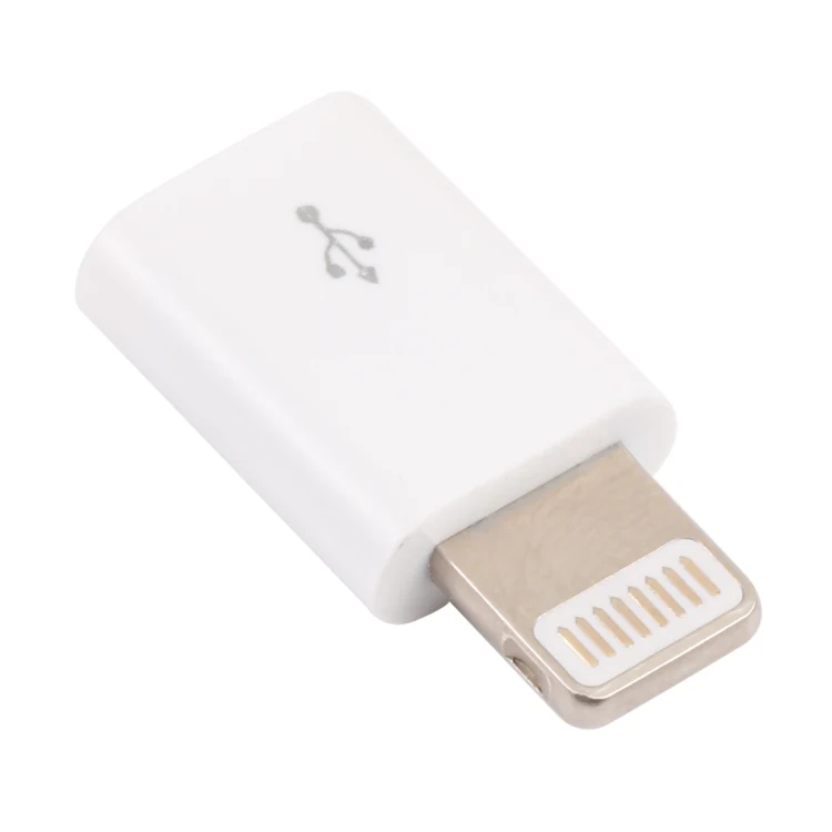 Micro USB Female to 8 Pin Male Mini Adapter(White) - Image 2