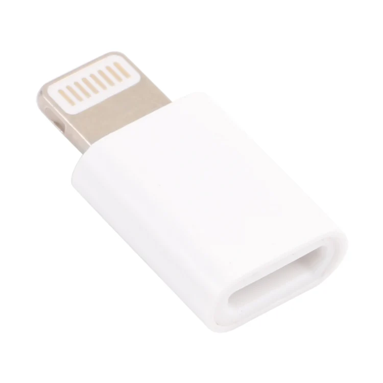 Micro USB Female to 8 Pin Male Mini Adapter(White) - Image 3