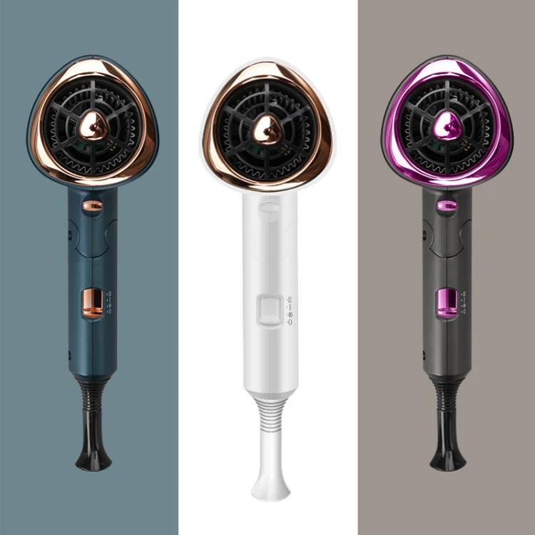 Mingge T1 T Style 1800W High-power Cold Hot Air Wind Fast Drying Folding Hair Dryer, Plug Type:UK Plug(White) - Image 9