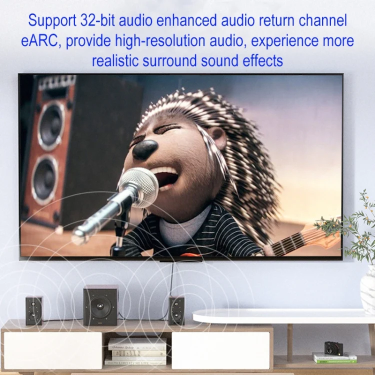 Mini DP1.4 8K 60Hz Male to Female DisplayPort Cable - Image 7
