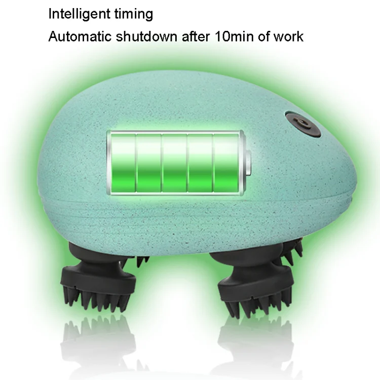 Mini Electric Head Massage(Silver) - Image 5