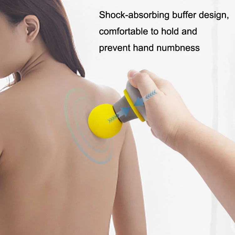 Mini Fascia Device Smart Whole Body Muscle Vibrating Massage Relaxer, Style: Enhanced Model (Blue) - Image 6