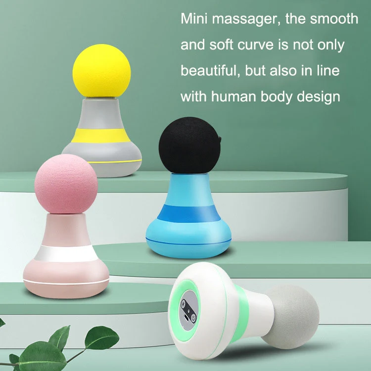 Mini Fascia Device Smart Whole Body Muscle Vibrating Massage Relaxer, Style: Ordinary Model (Blue) - Image 2
