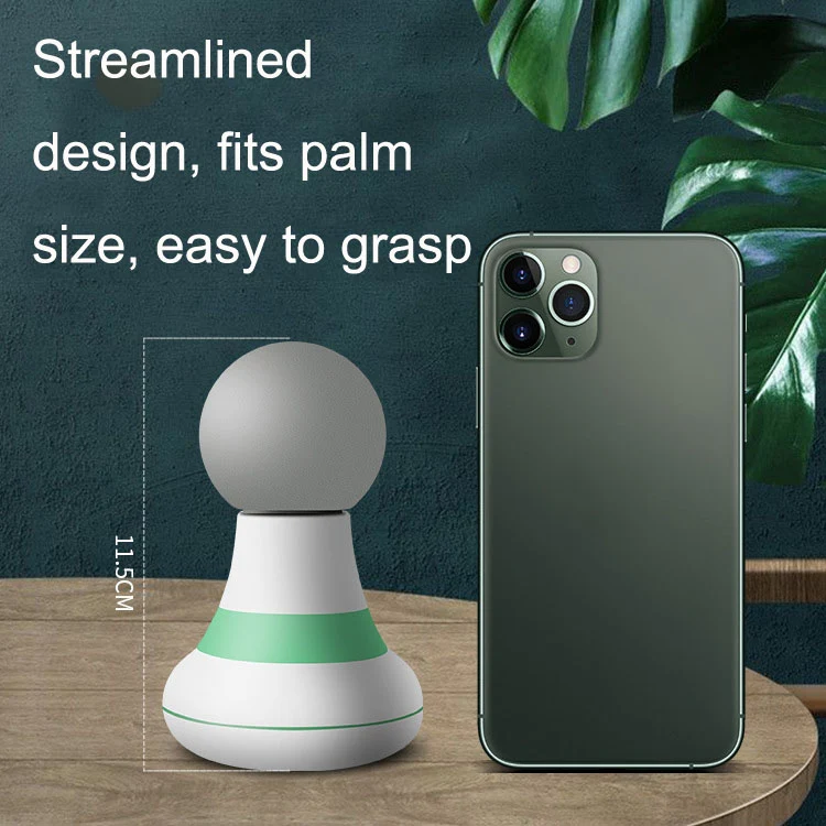 Mini Fascia Device Smart Whole Body Muscle Vibrating Massage Relaxer, Style: Ordinary Model (Blue) - Image 3