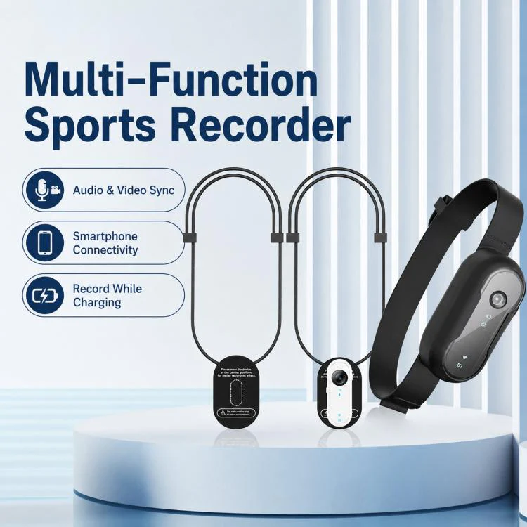 Mini Magnetic Action Camera 1080P Wearable Body Cam With Wi-Fi App, EIS, Spec: Car Kit - Image 2