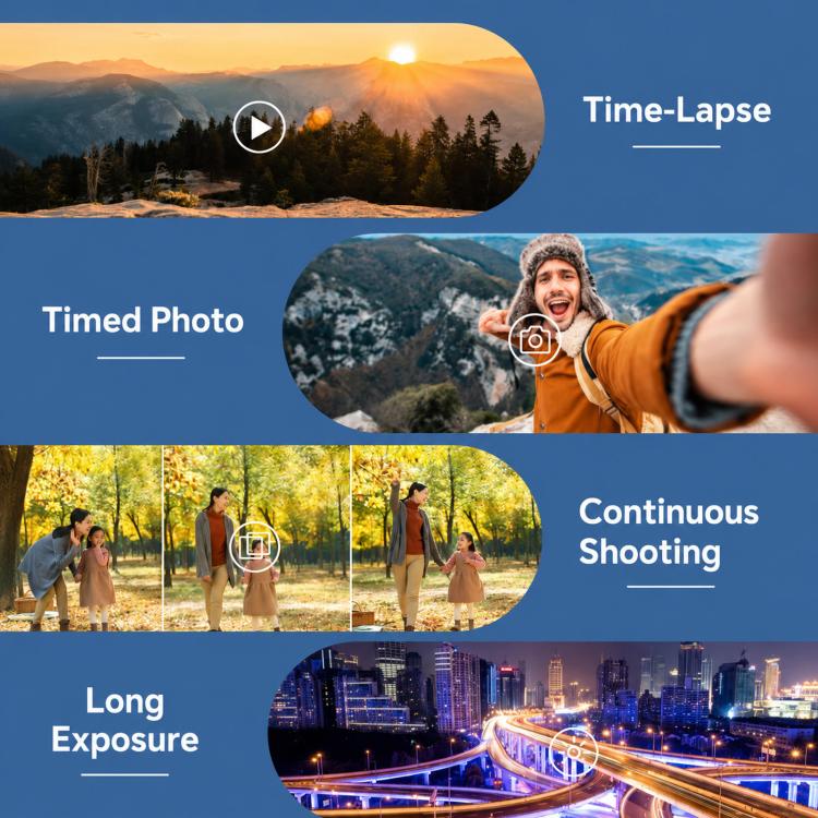 Mini Magnetic Action Camera 1080P Wearable Body Cam With Wi-Fi App, EIS, Spec: Cycling Kit - Image 10