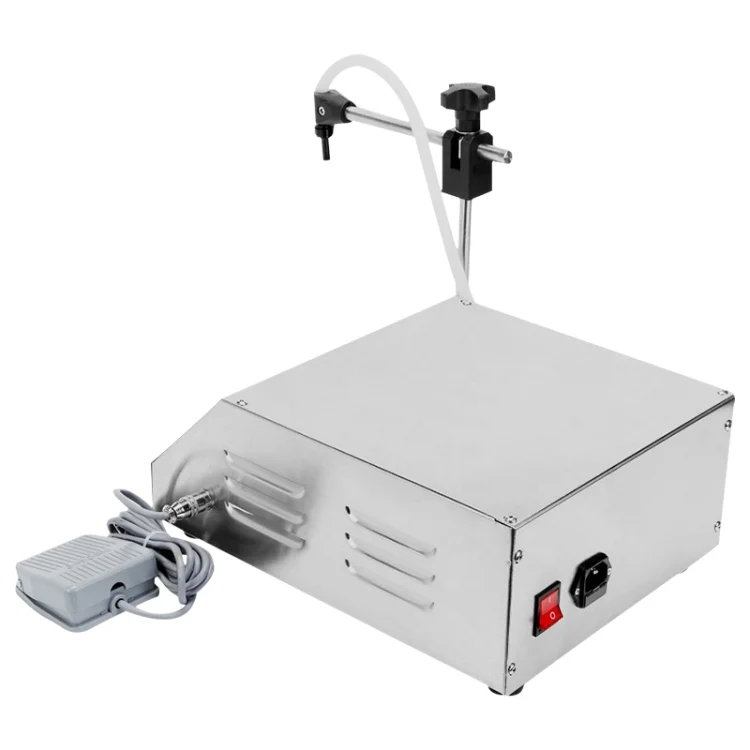 Mini Portable Electric Digital Control Pump Liquid Filling Machine LCD Display Milk Bottles Filler 220V - Image 2