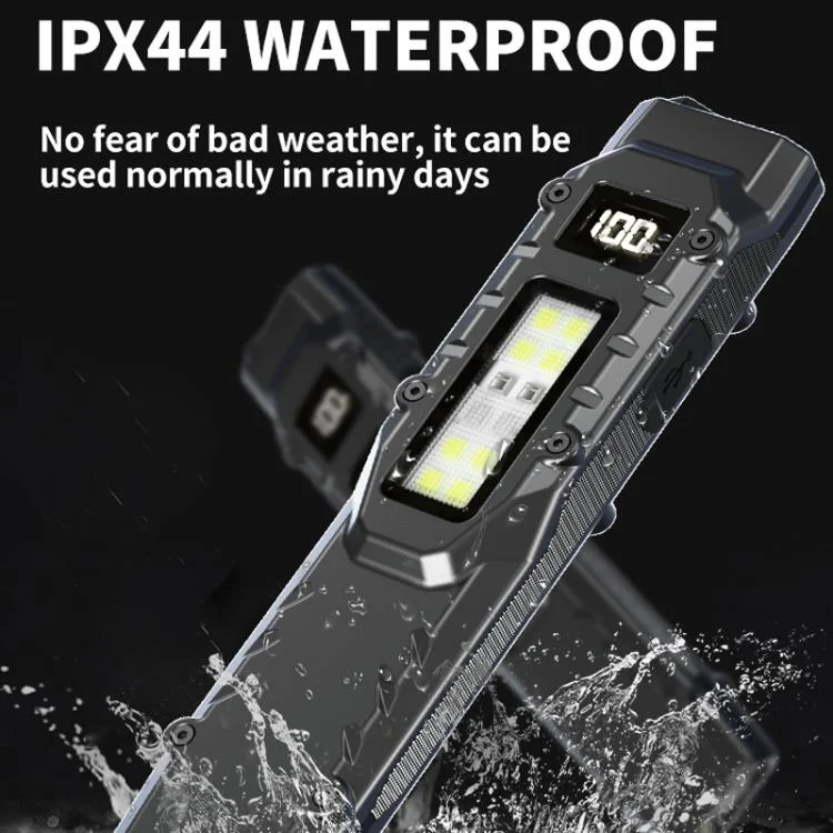 Mini Portable Self-Defense Three-Light Source Flashlight With Pen Clip(DT007) - Image 12